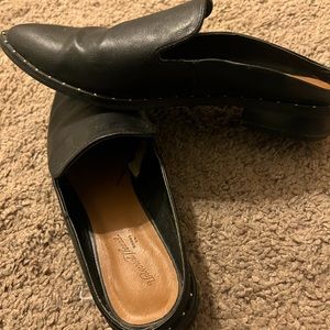 Vegan Leather Studded Mules